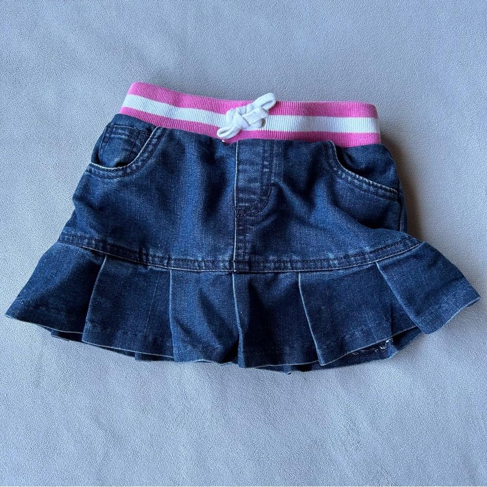 Old Navy ~ Denim Skirt ~ Baby Size 18-24 Months